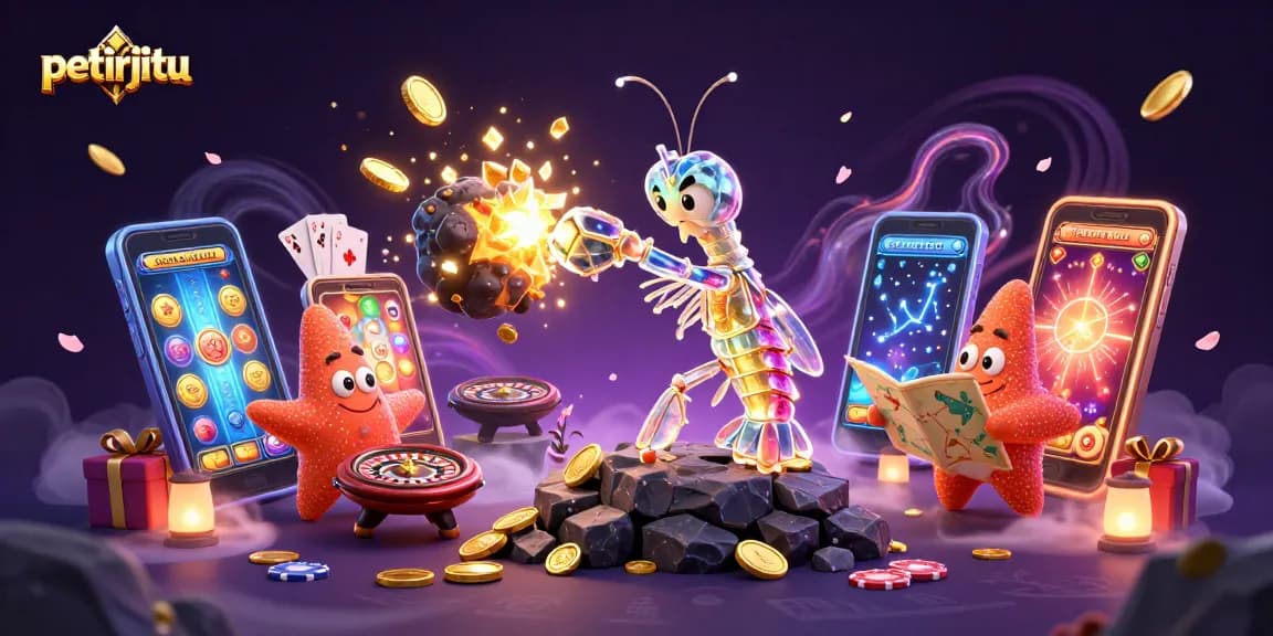 Petirjitu memukau pemain dengan ilustrasi 3D yang mencolok dan permainan yang menggairahkan.