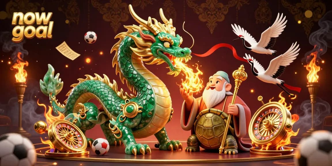 Experience exciting gaming action with Now Goal's vivid characters and elements embodying sports betting fun.