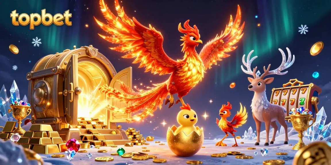 Experience thrilling wins with topbet in a vivid illustration of casino excitement.