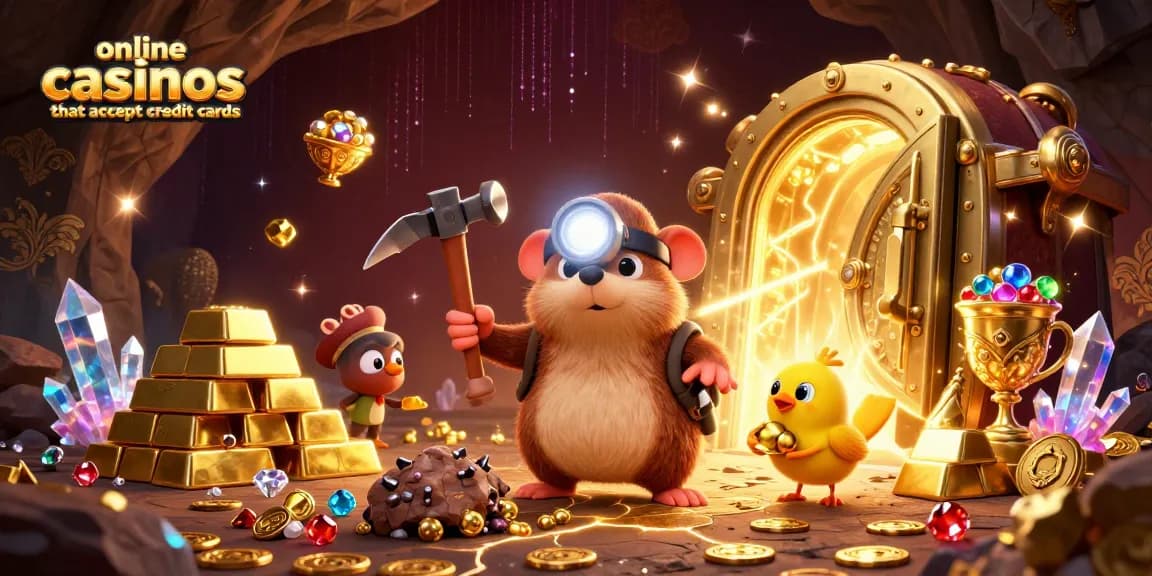 Experience the excitement of online casinos that accept credit cards with treasure-filled adventures.