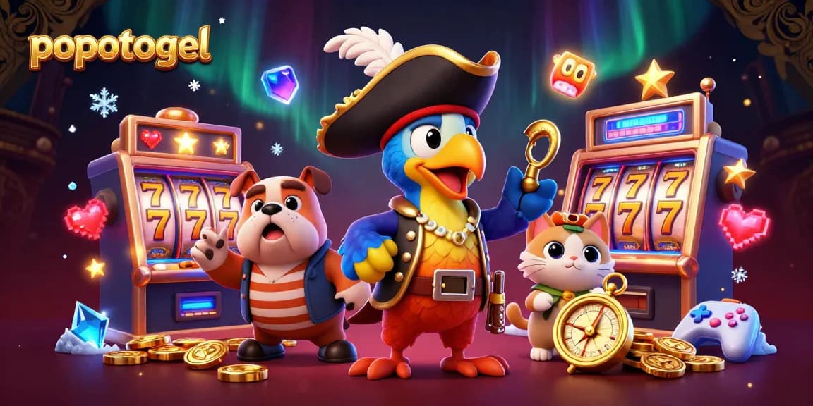 Experience thrilling gameplay at popotogel with exciting slot machines and vibrant characters.