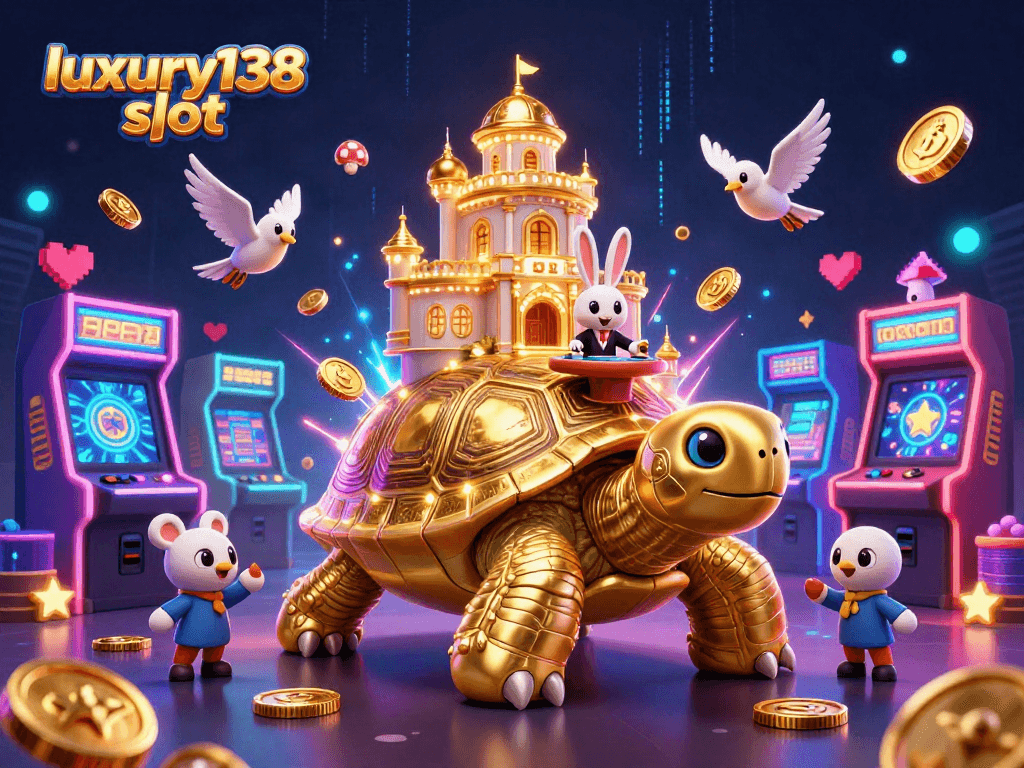 Menangkan permainan luxury138 slot dengan slot penuh warna dan dealer kelinci.