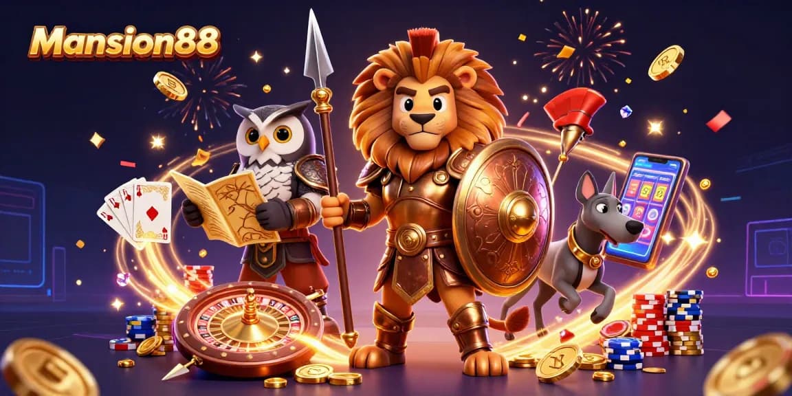 Mansion88 delivers an exciting gameplay experience with vibrant characters and classic casino elements.