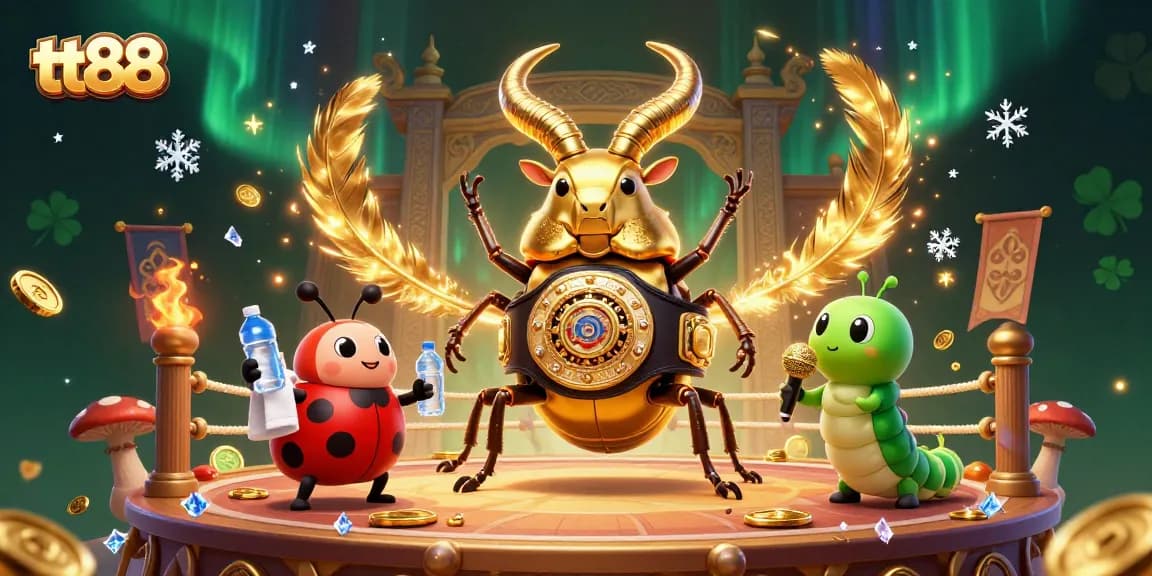 Engage with tt88's vibrant casino world featuring dynamic characters in an exciting gambling scene.