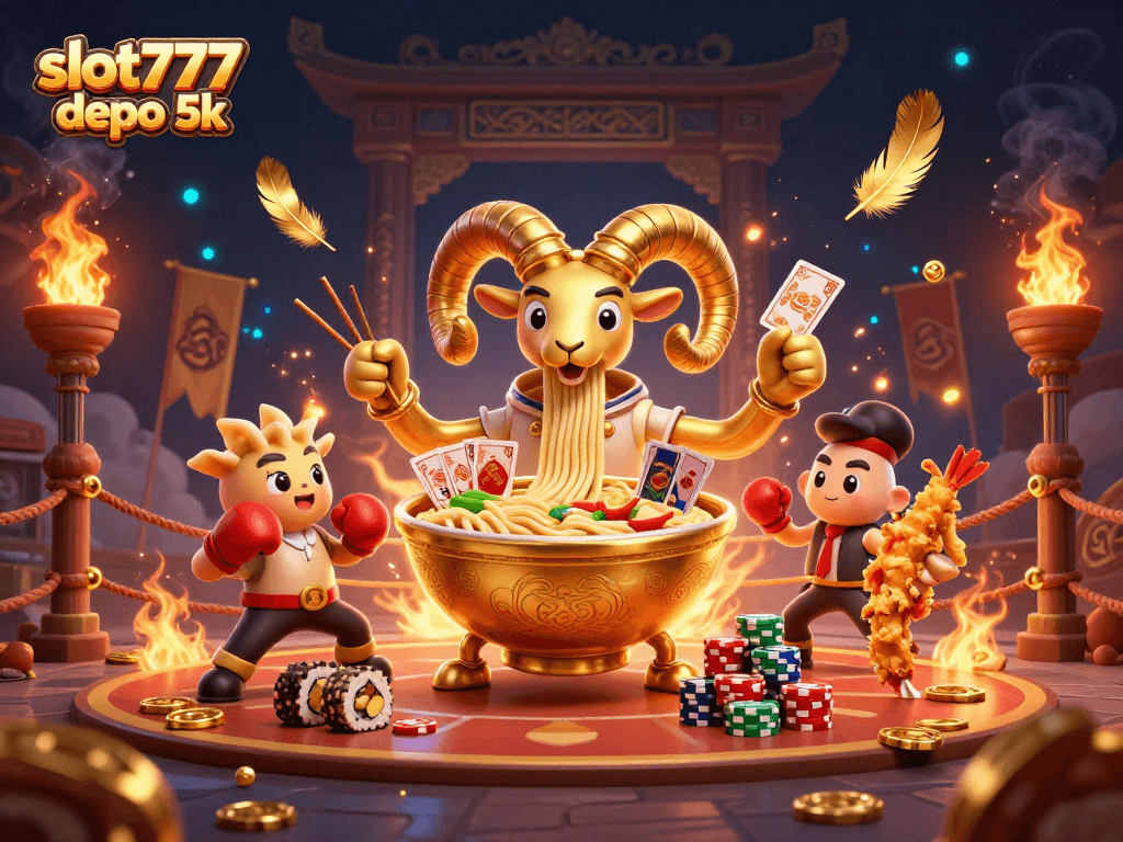 Experience the excitement of slot777 depo 5k with dynamic gambling characters and rich casino elements.