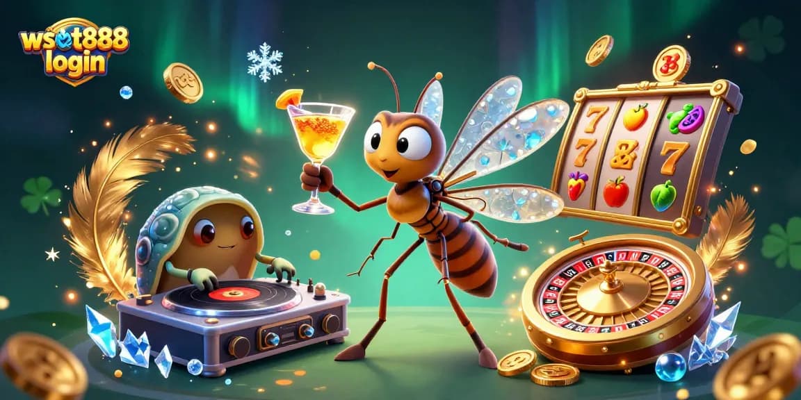 Login wslot888 dan menangkan jackpot dengan berbagai simbol menarik di kasino.