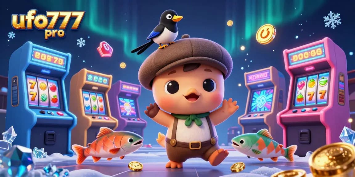 Spin and win big with ufo777 pro, featuring lively characters and vibrant casino elements.