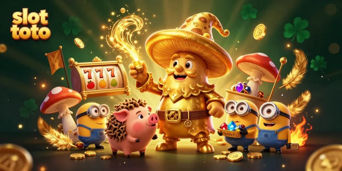Engage in thrilling slot toto games featuring magical characters, spinning reels, and golden treasures.