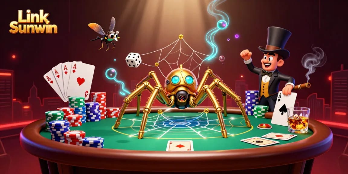 Engage in thrilling gameplay with Link Sunwin's vibrant casino atmosphere featuring steampunk elements.