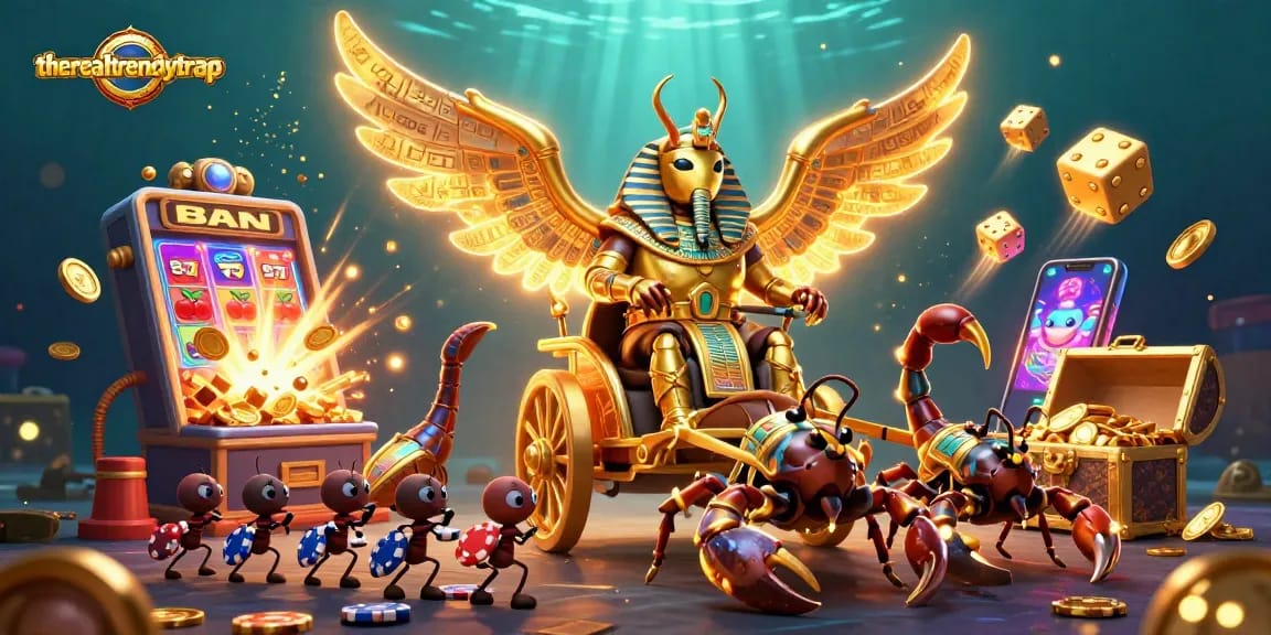 Mainkan permainan slot online di therealtrendytrap dengan keseruan jackpot dan simbol berkilau.