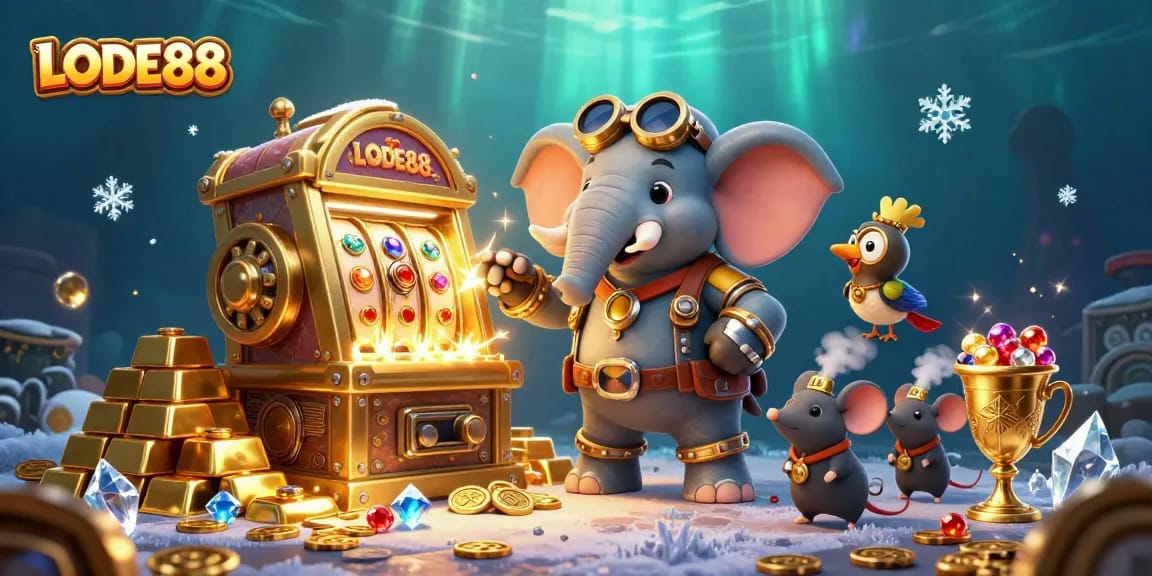 Spin the golden slot machine at LODE88 for a chance at thrilling jackpots!