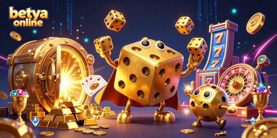Experience betya online with vibrant casino elements, dynamic characters, and dazzling treasures.