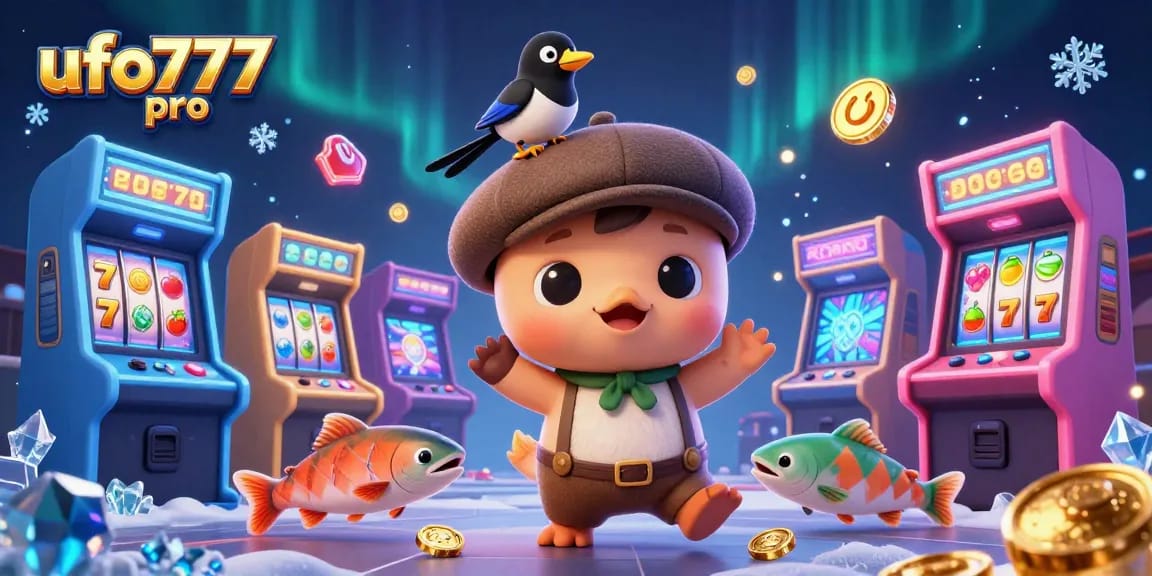 Spin and win big with ufo777 pro, featuring lively characters and vibrant casino elements.