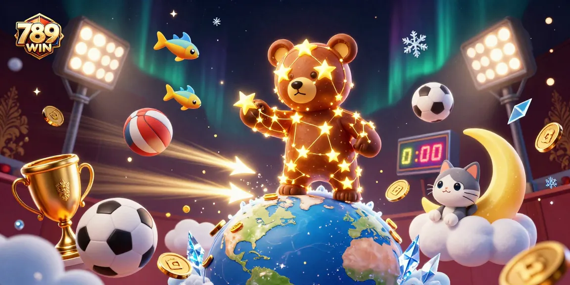 Feel the excitement with 789WIN's vibrant scene showcasing sports betting action and rewards.