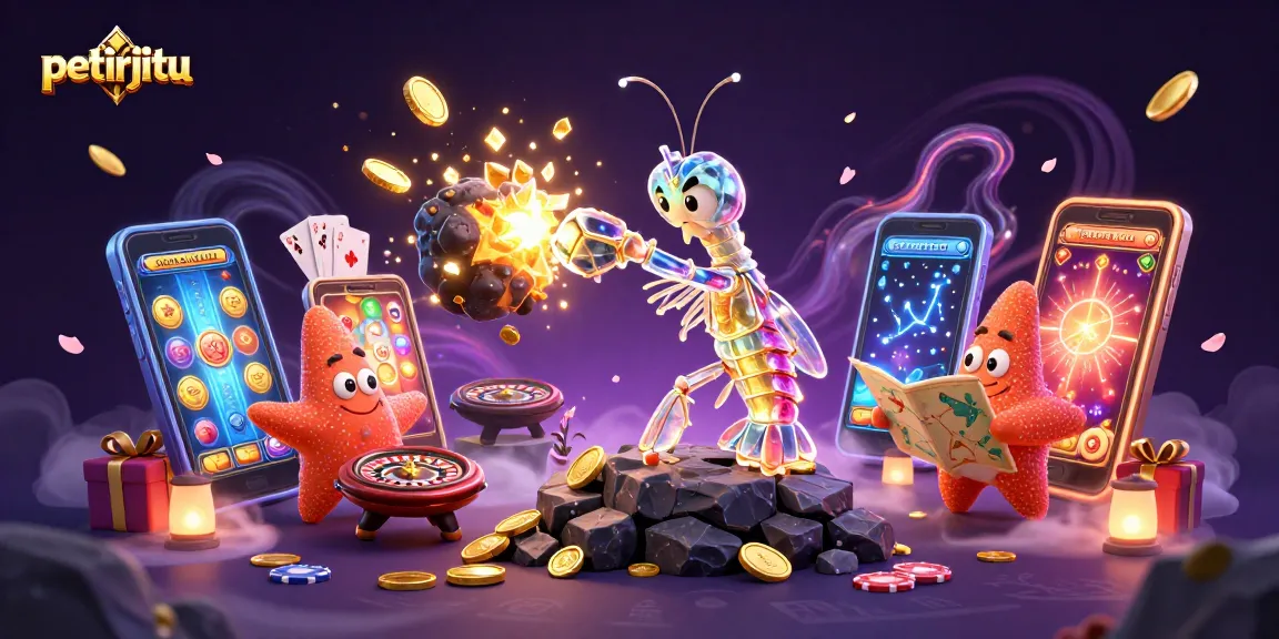 Petirjitu memukau pemain dengan ilustrasi 3D yang mencolok dan permainan yang menggairahkan.