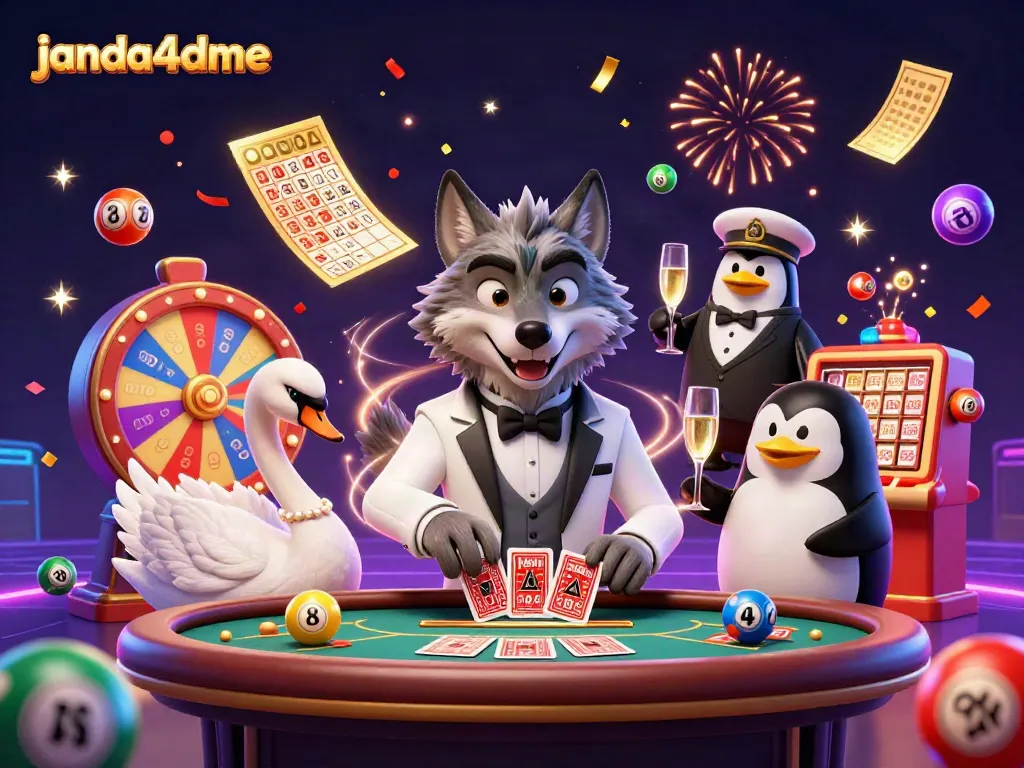 janda4dme hadir di meja baccarat yang glamor dengan karakter menarik.