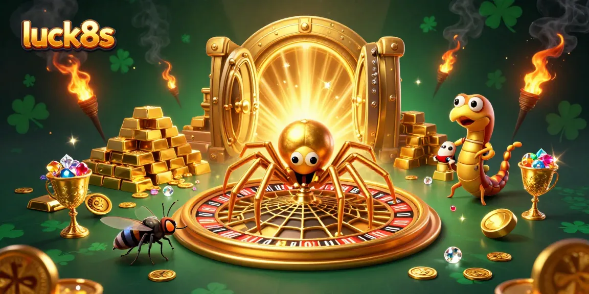 Engage in thrilling gameplay at luck8s with vibrant casino elements and captivating characters.