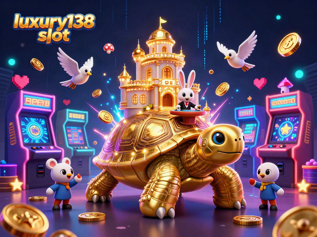 Menangkan permainan luxury138 slot dengan slot penuh warna dan dealer kelinci.