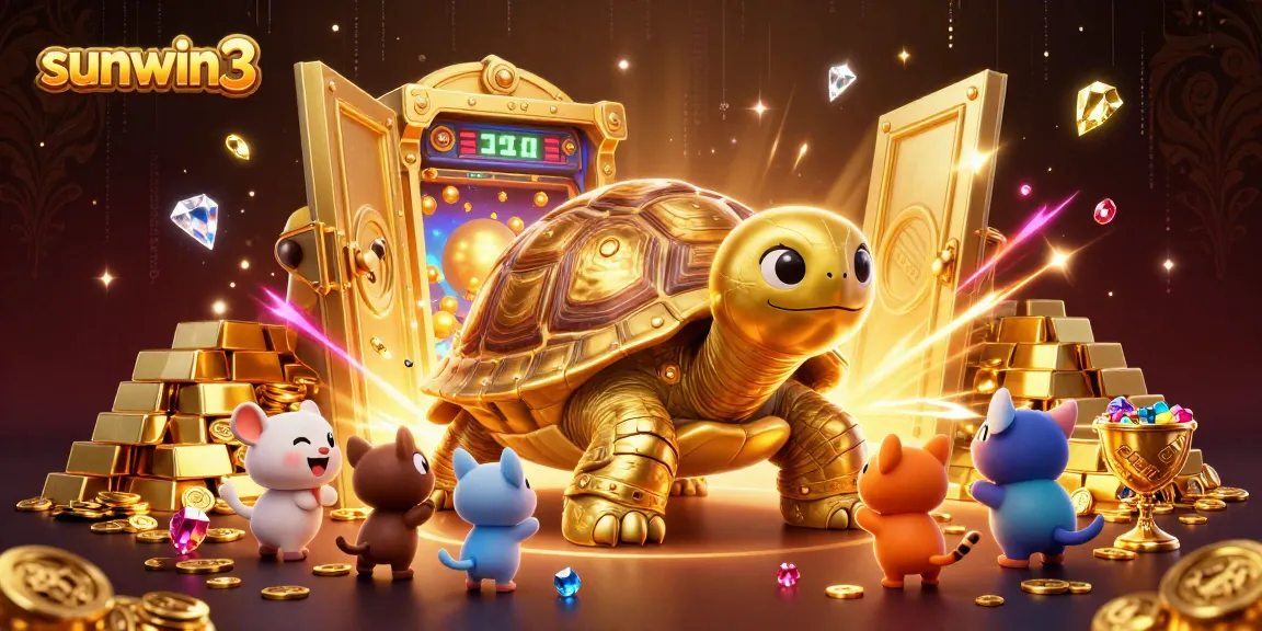 Play exciting games at sunwin3, experience vibrant 3D adventures with gold and treasures.