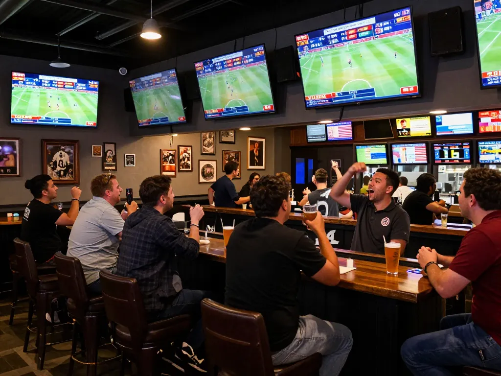 Watch sports and place bets at a lively venue with the latest tylebongda odds displayed on screens