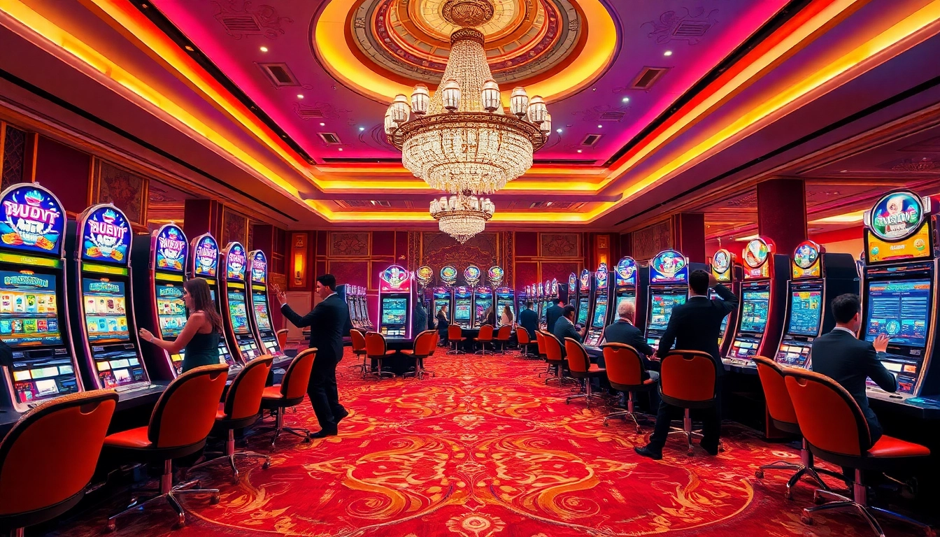 Celebrate your wins at slot gacor hari ini machines in a vibrant casino atmosphere.